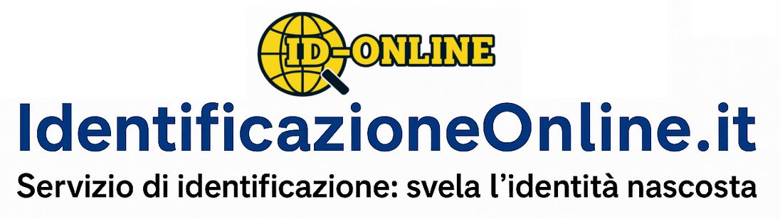 servizio di identificazione online - svela identità nascosta